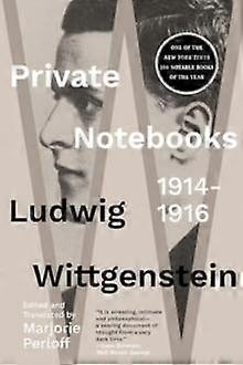 Private Notebooks by Ludwig Wittgenstein Paperback Book