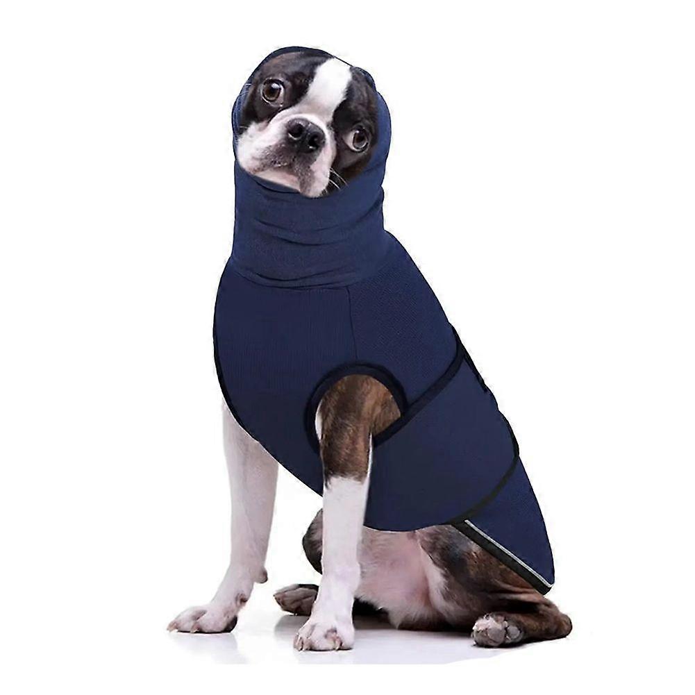 Dog Anxiety Vest,Thunder Jacket for Large Dog Calming Jacket with Hoodie, Dog Anxiety Jacket Dog Ho