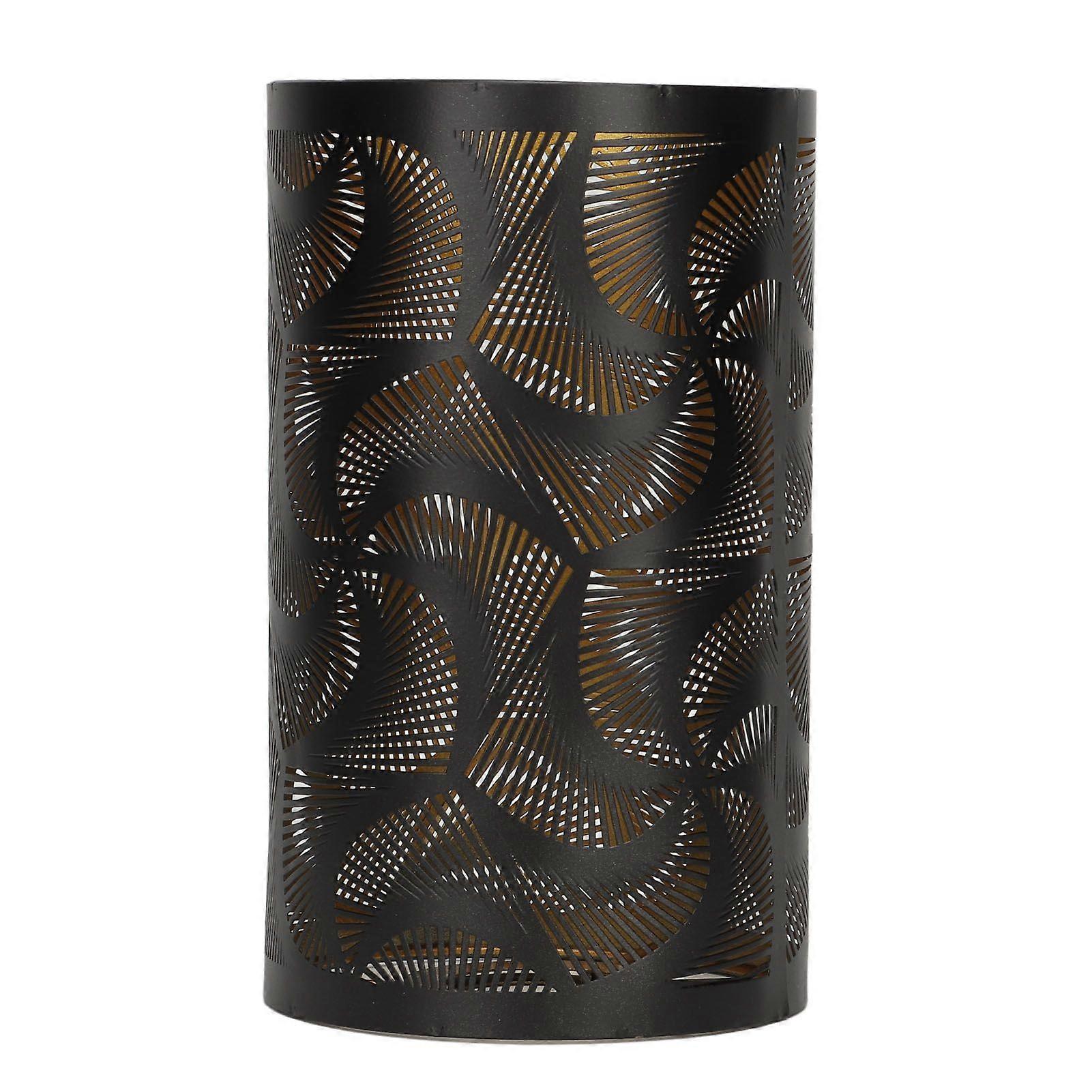 Windmill Shadow Metal Lamp Shades Hollow Carved Lampshade Modern Style Detachable Hollow Lampshade For E27 E26 Lamp Holder