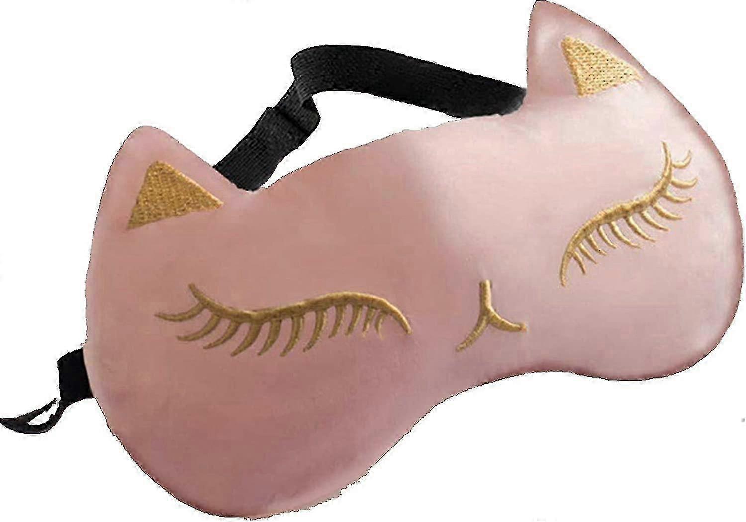 Sleep Mask & Blindfoldsuper-smooth Eye Mask For Sleepingwith Adjustable Strap
