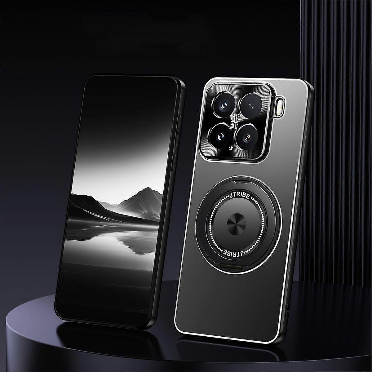 Rotating Holder Frosted Case For Xiaomi 15