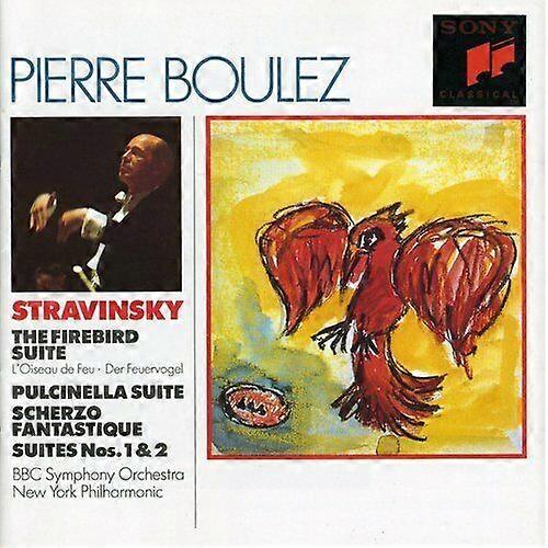StrawinskyBoulez Firebird Suite CD