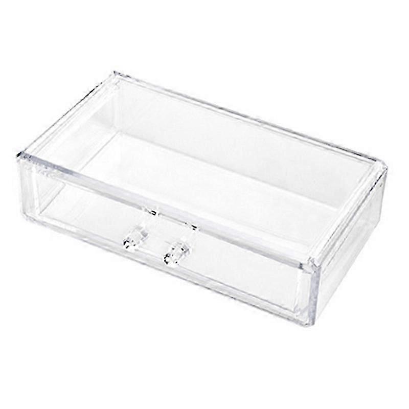 Plastic Thicken Stackable Storage Box Drawer Type Storage Box Cosmetics Office Stationery Finishing