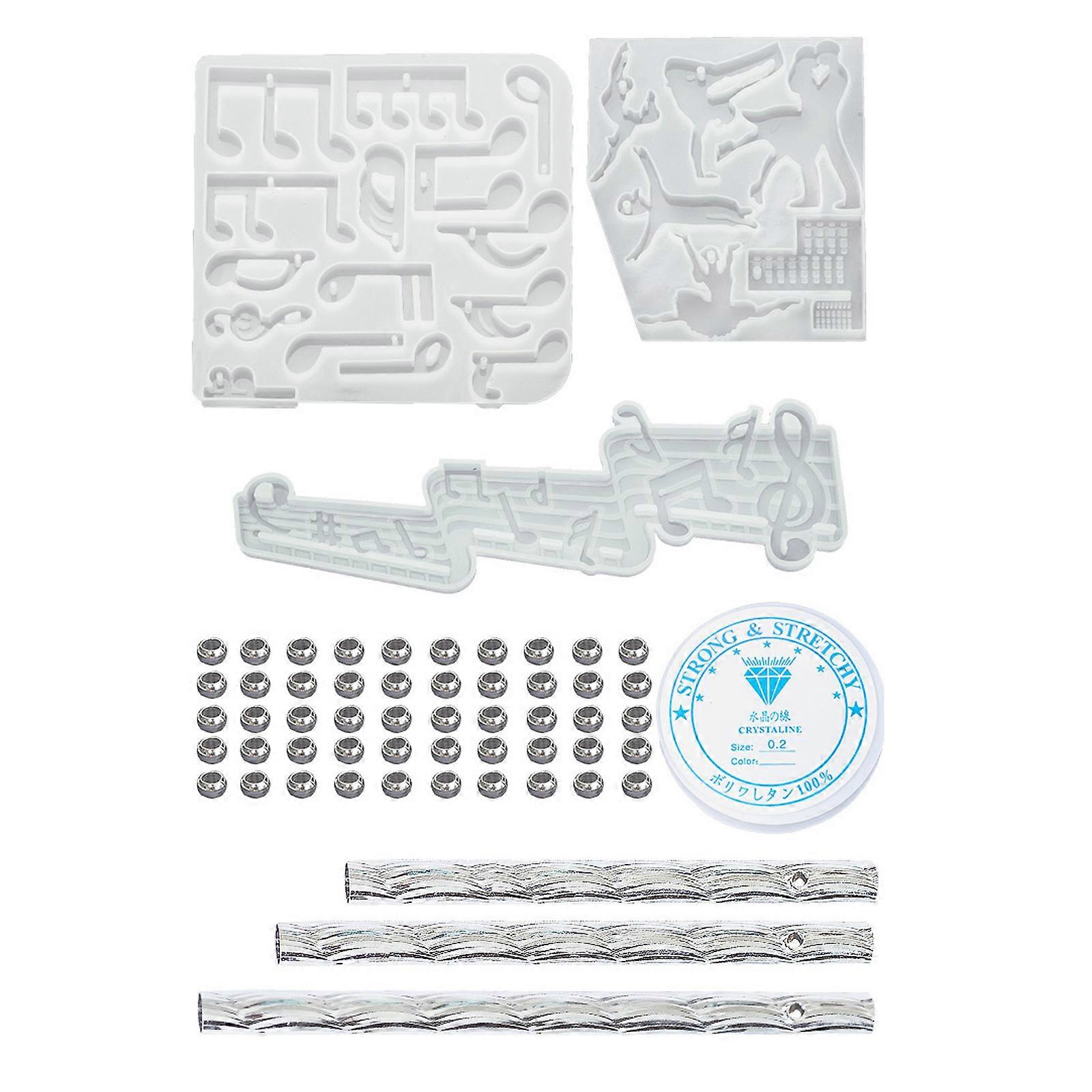 instrument carillon d’éolienne moule en silicone bricolage décoratif suspendu pendentif artisanat pour la décoration intérieure et extérieure de jardin