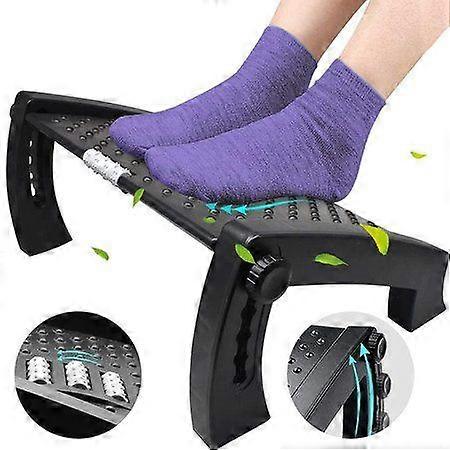 Adjustable Ergonomic Foot Rest with Massage Surface for Under Desk Comfort