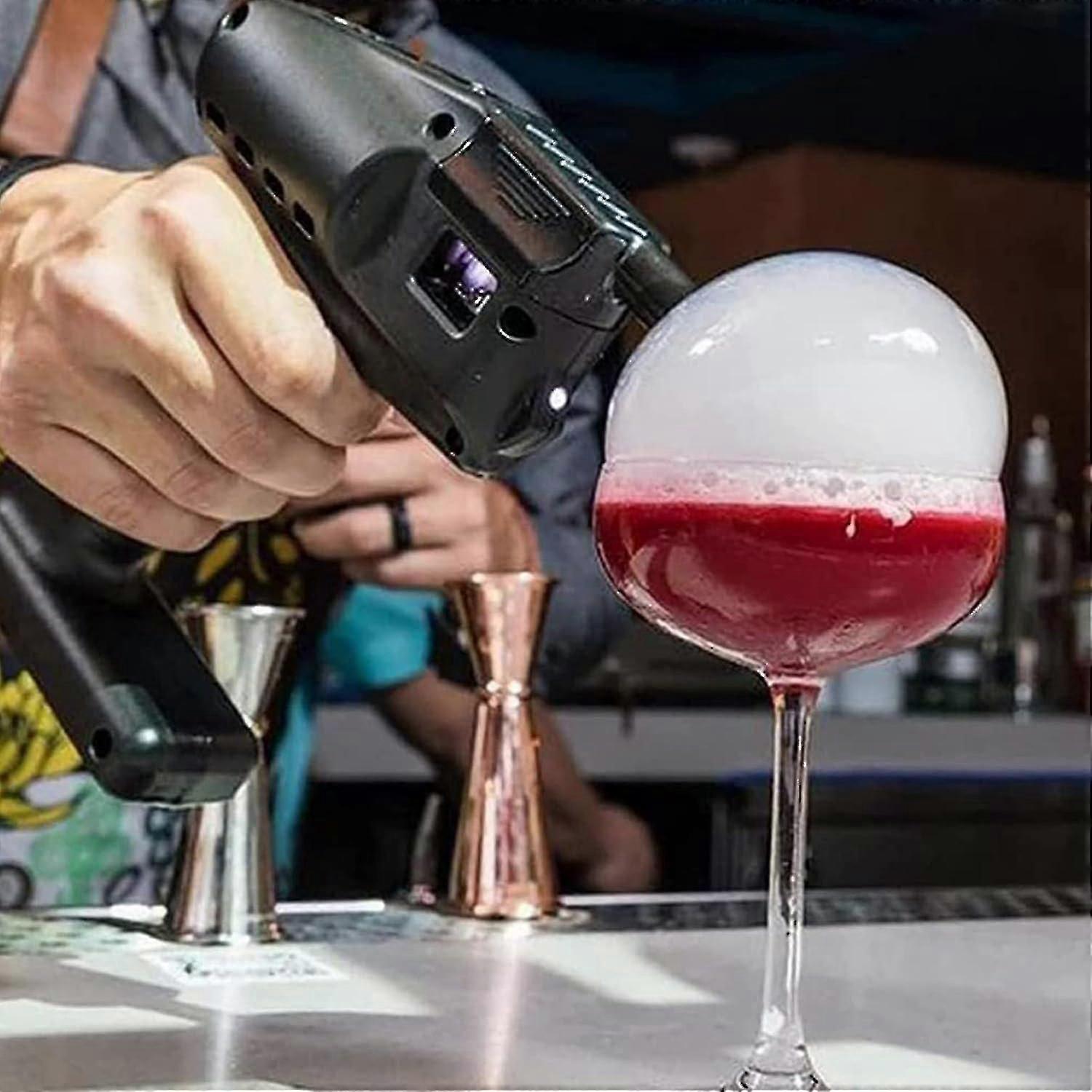 Smoking Gun Food Smoker,cocktail Smoker Kit,flavor Blaster Smoke Infuser Cold Smoke Bubble Gun For Classy Smoke, Infused Cocktails, Wine, Cheese, Meat