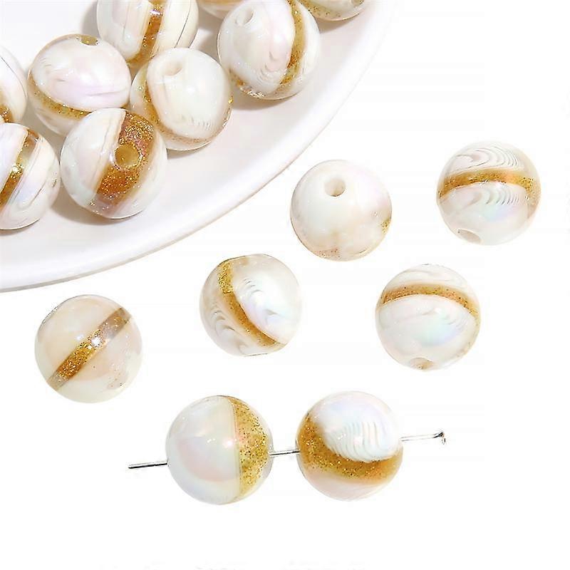 Resin Colored Imitation Star River Ball Beads Pendant Charms for Jewelry Findings DIY Necklace Bracelet Accessories