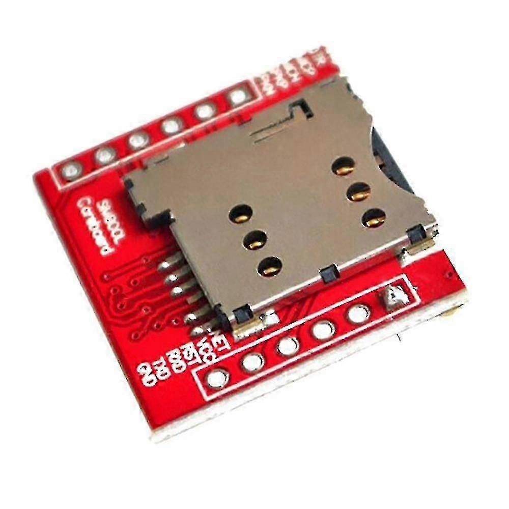 (748a)sim800l Gprs Adapter Board Gsm Module Micro-sim Card Core Board