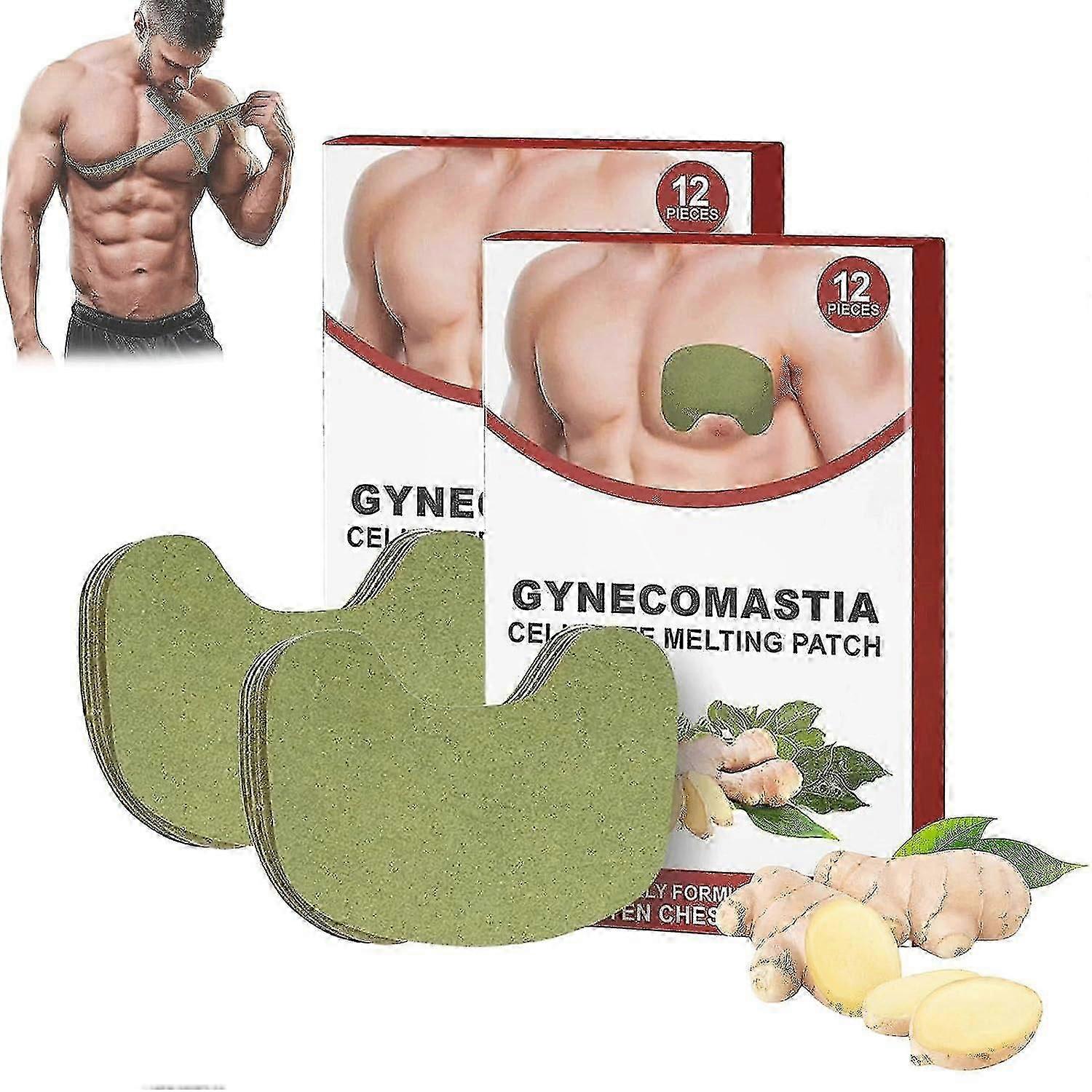 Patch de fusion de la cellulite de gynécomastie de Luhaka, patch de fusion de la cellulite de gynécomastie, patch de compression de gynécomastie, patch anti-cellulite de gynécomastie