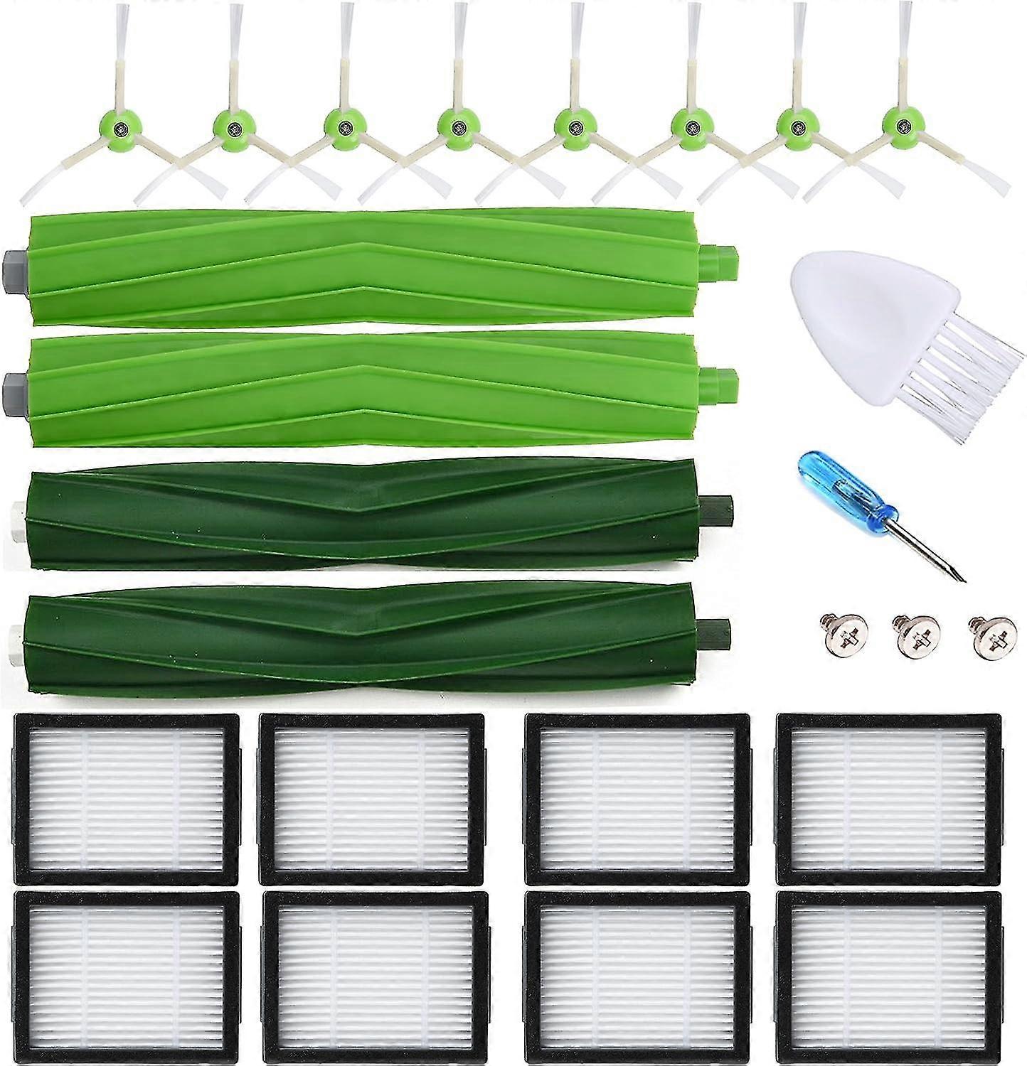 Roomba Replacement Brushes & Filters Set for iRobot i7+/900 Series - HEPA & Dual Brushes