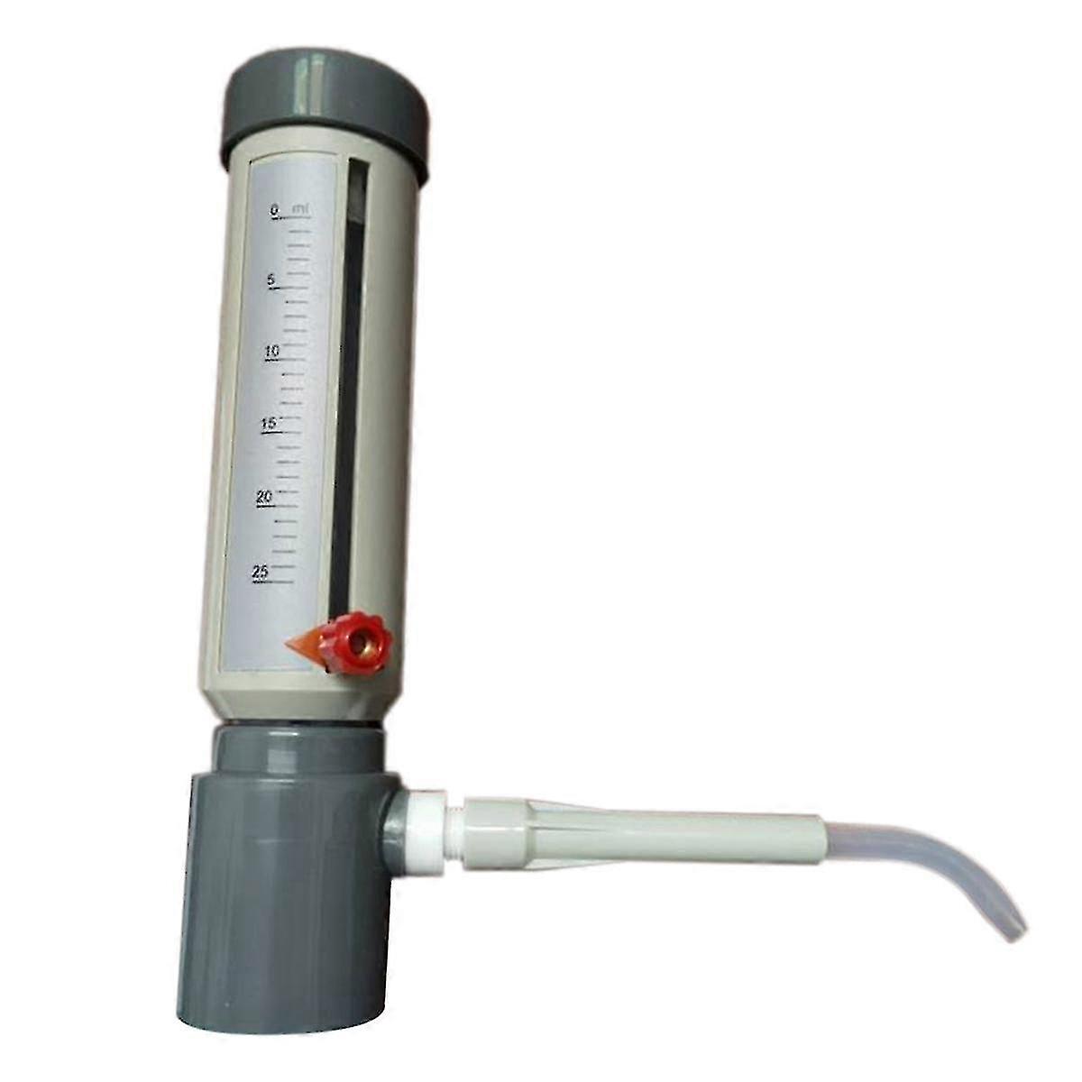 Economic Semi-Auto Lab Bottle Top Dispenser 5-25ml Adjustable Liquid