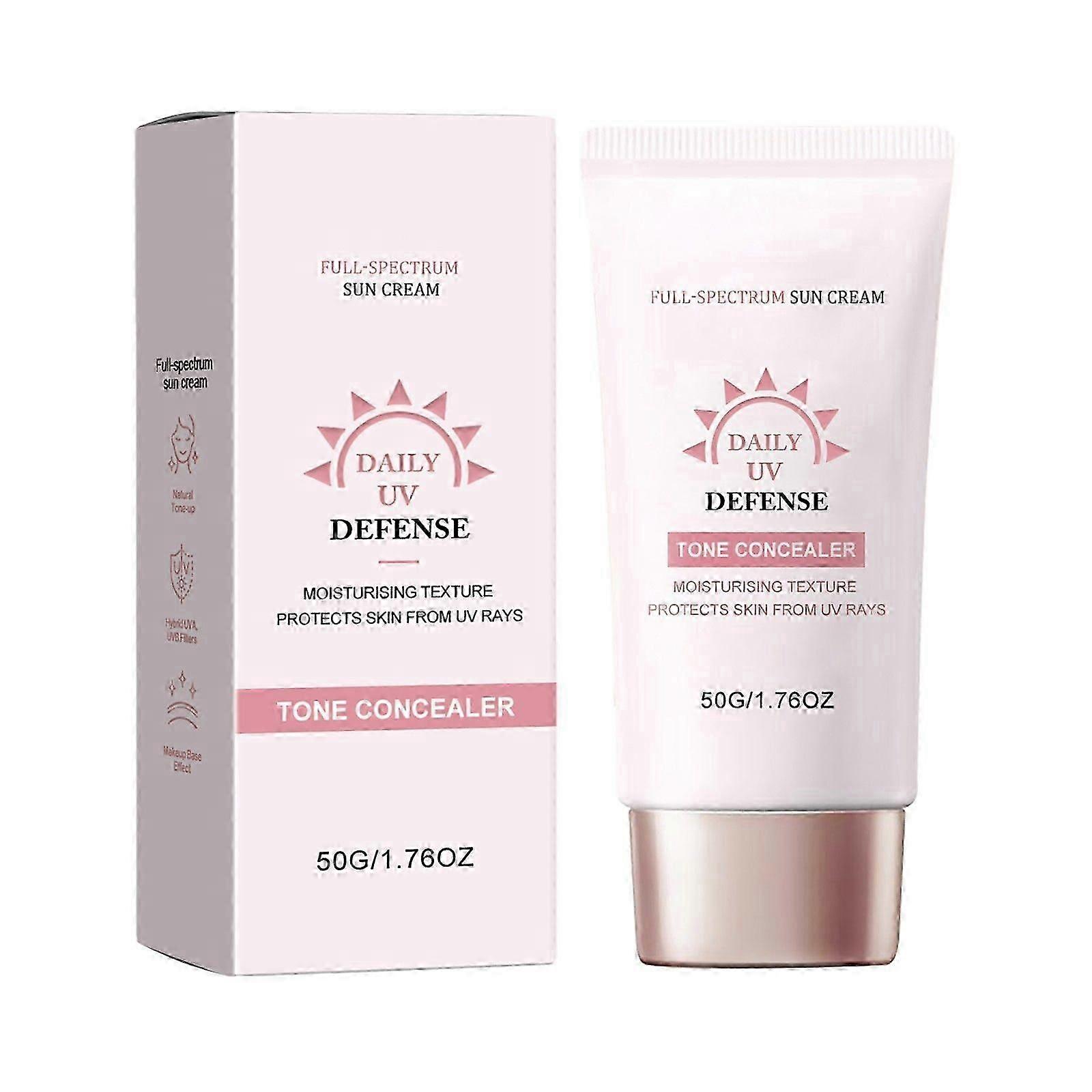 Moisturizing Sunscreen 50g Waterproof Lightweight Texture Oil Control Lightweight Texture