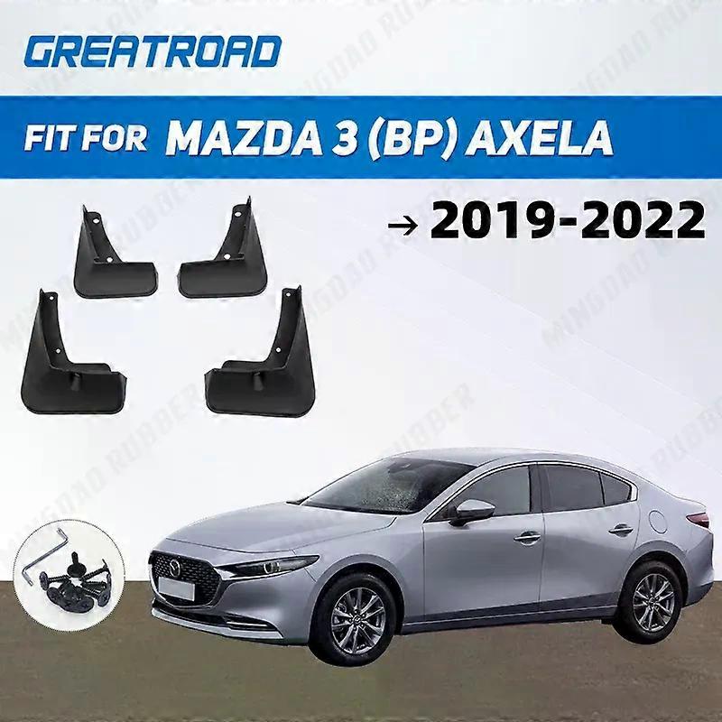 Pour Mazda 3 (BP) Axela Sedan 2019 - 2022 2020 2021 Voiture Garde-boue Garde-boue Garde-boue Garde-boue Garde-boue Garde-boue Aile Accessoires