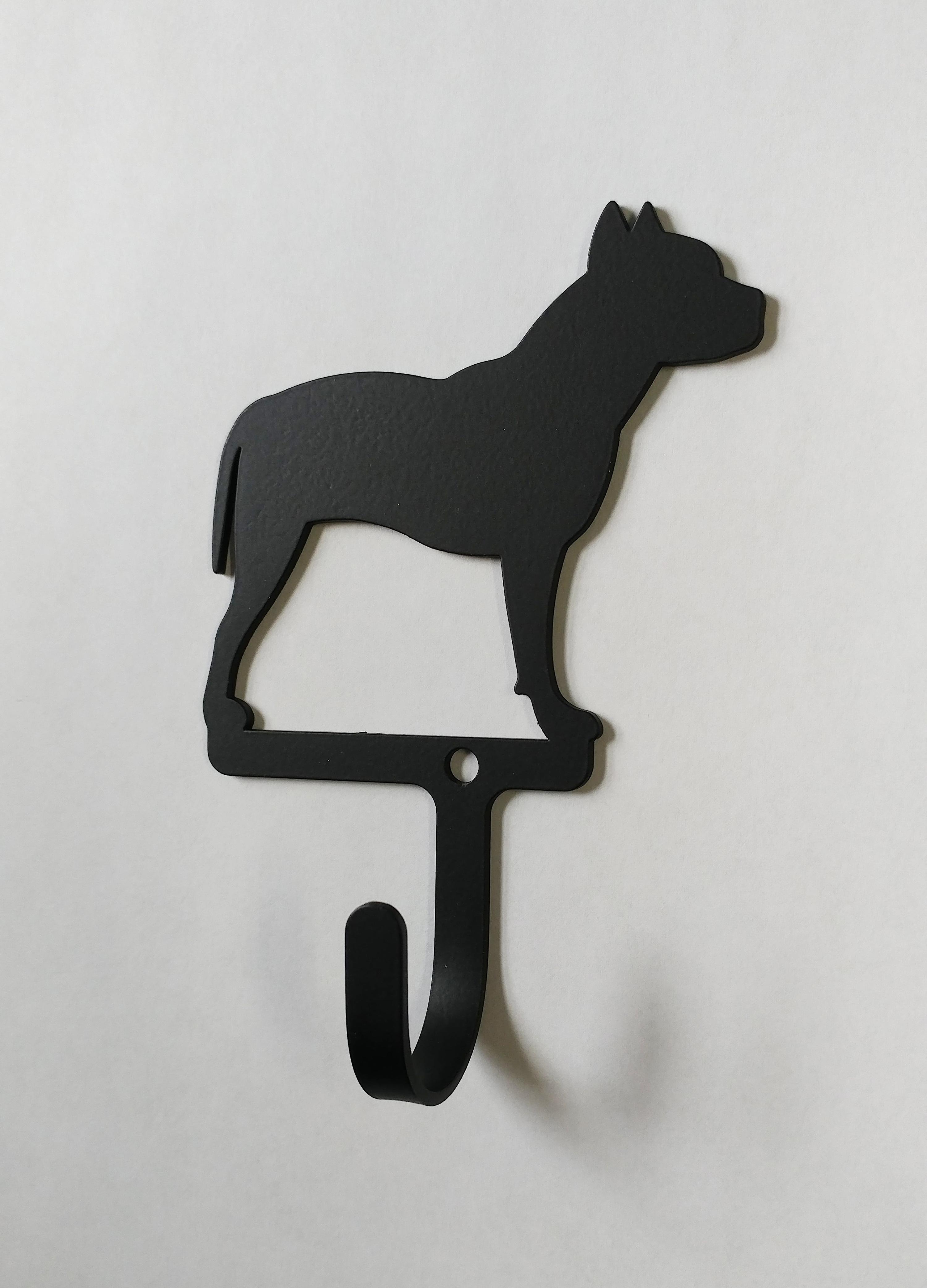 NEW Pit Bull Wall Hook Small