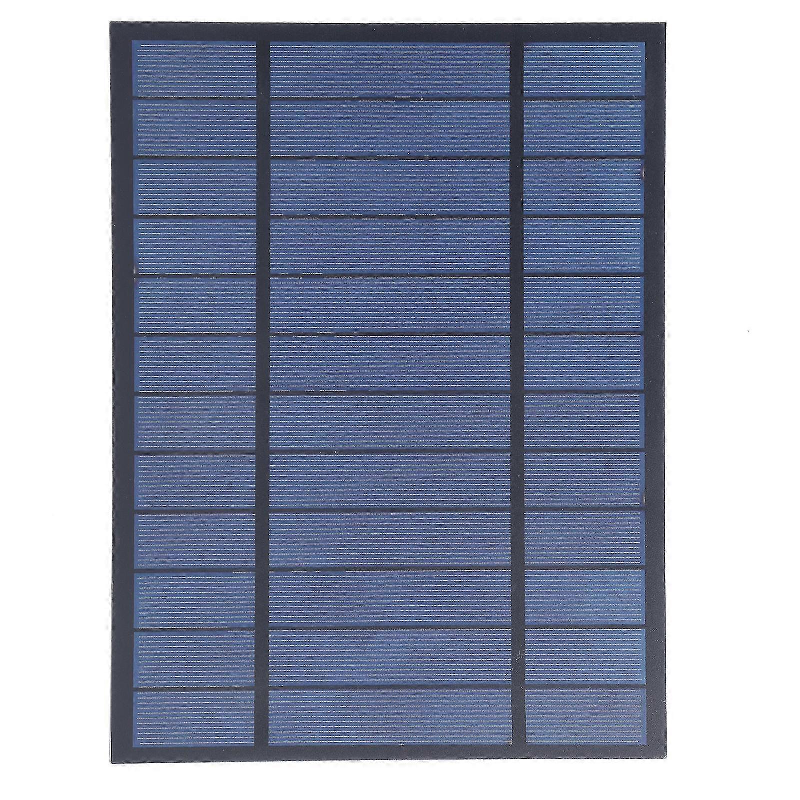 Solar Power Epoxy Module Board Panel Polysilicon DC6V 6W Tool Supplies 170 x 230mm