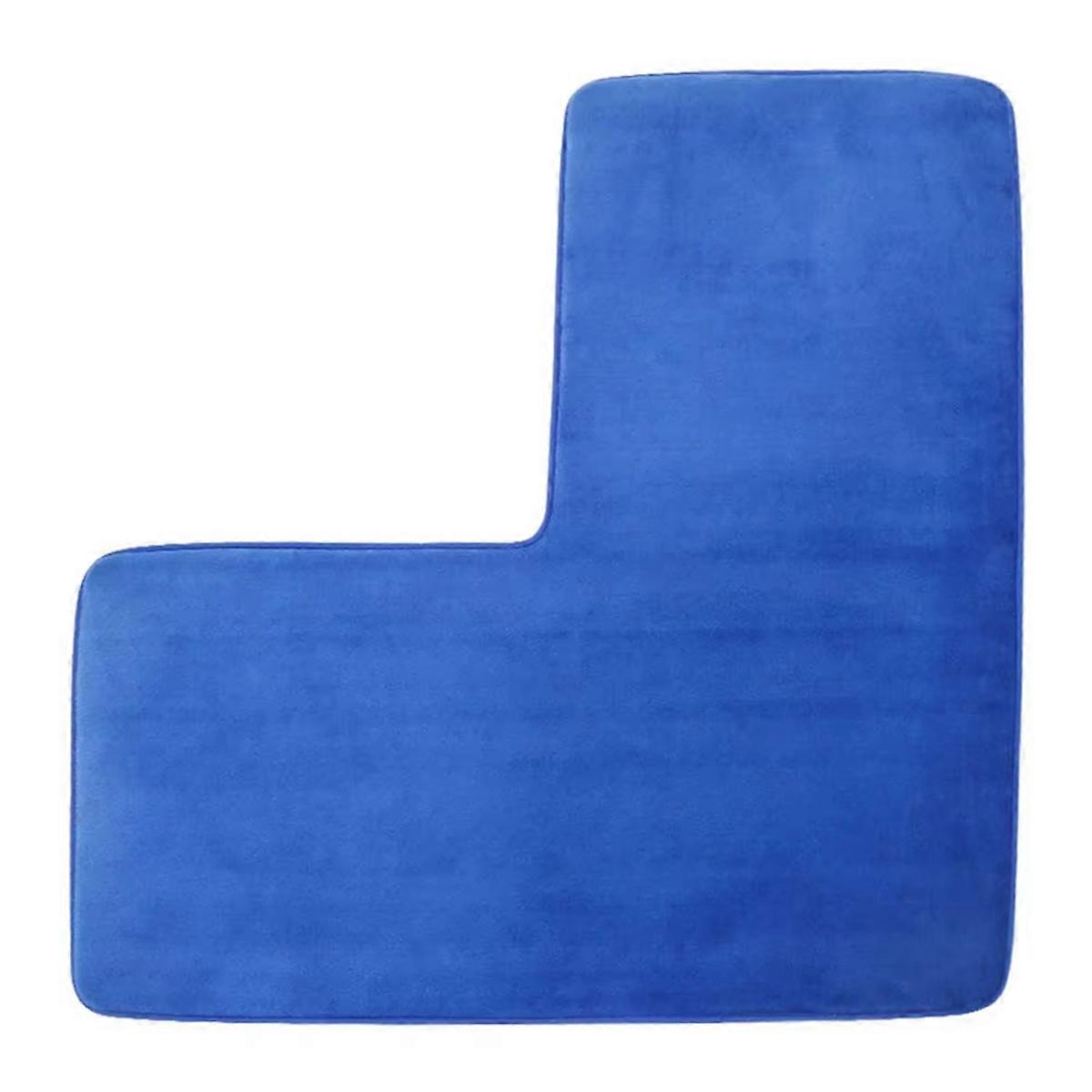 L-Shaped Non-Slip Bath Mat for Corner Showers B