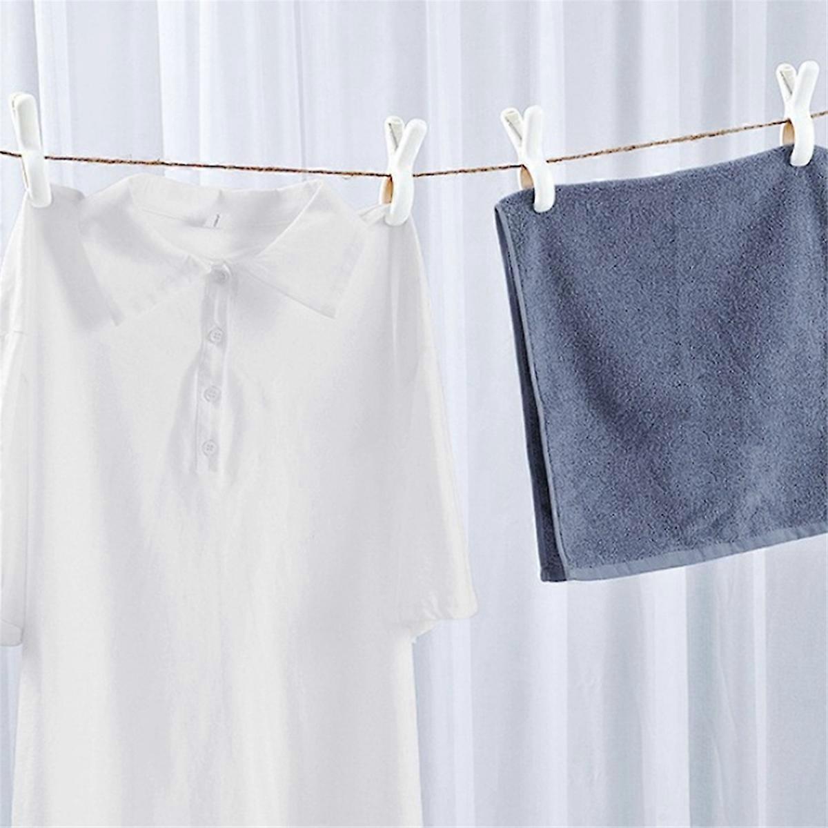 9pcs Windproof Clothespins Heavy Duty Large Clothespins Yellow