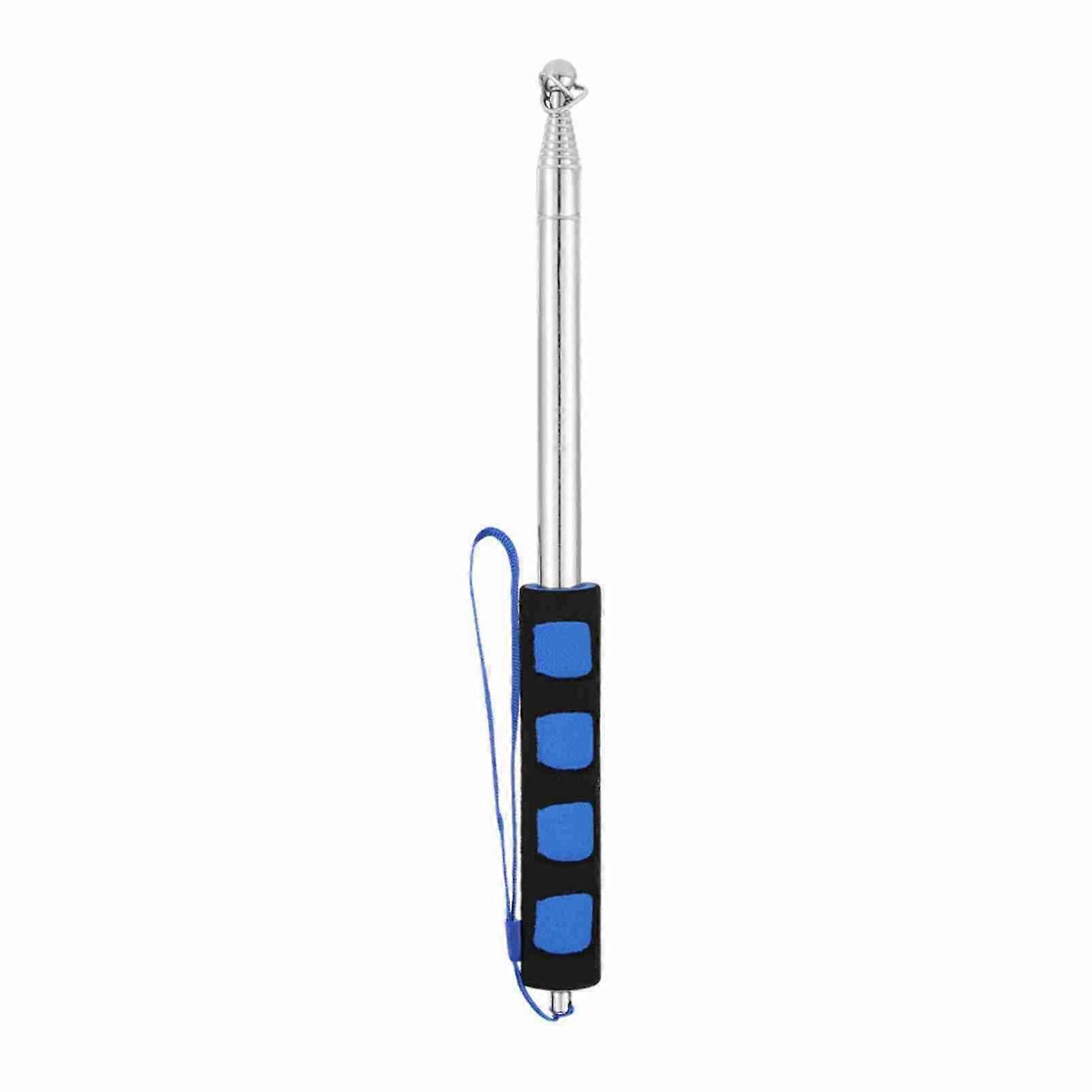 2 Meters Outdoor Stainless Steel Telescopic Flagpole for Teachers' Flagpole Teaching Pointer Tour Guide Banner 79" Flagstaff