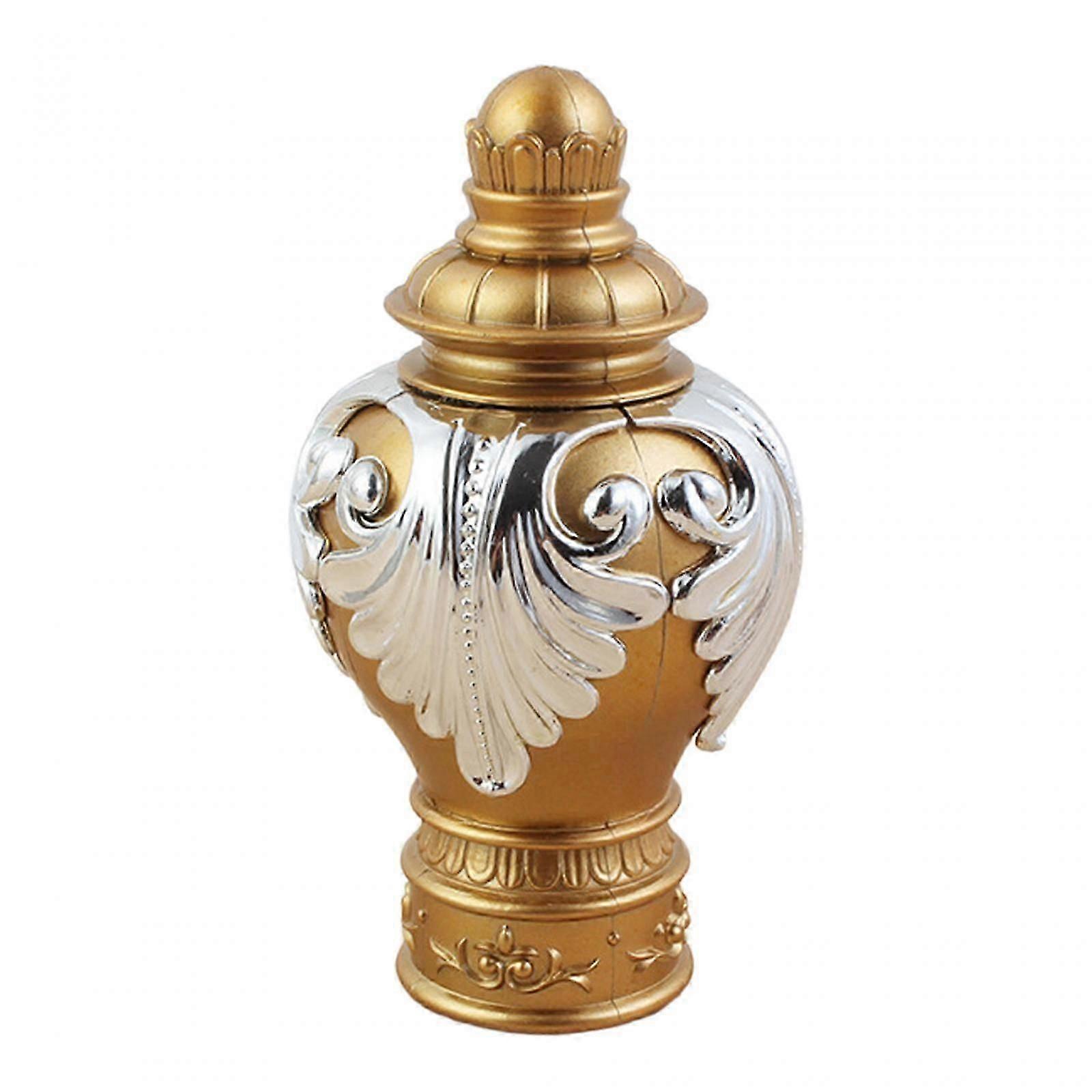Finials Curtain Rod End Curtain Pole Finials Drape Rod Finials Flower Pattern ...