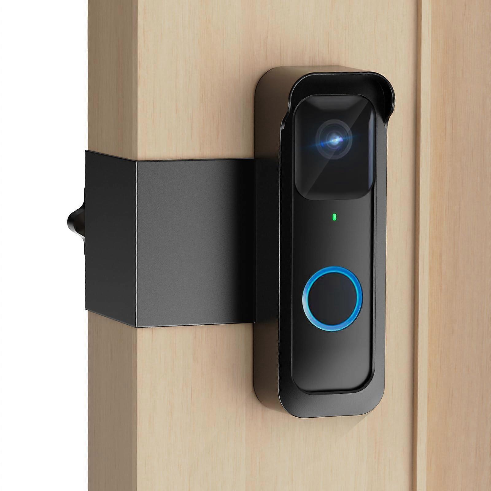 Blink Doorbell Mount, Anti-Theft Bracket for Blink Camera with Rain Cover, No Sensor Blockage, Night Vision Compatible Mount