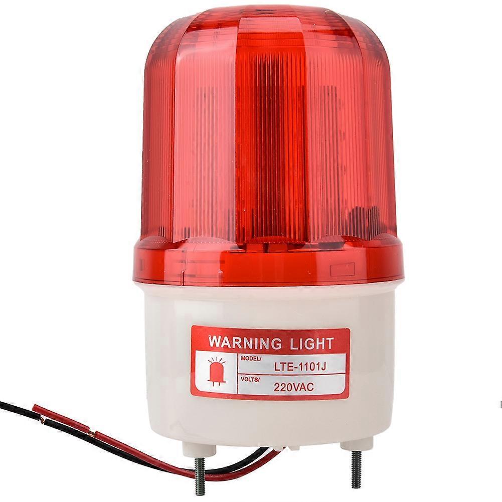 Rotating Emergency Warning Lamp with Buzzer - High-Brightness LED, Waterproof, Durable