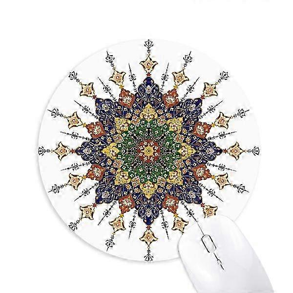 JiaWei Flower Frame Parallel Repeat Pattern Mauspad Ty3