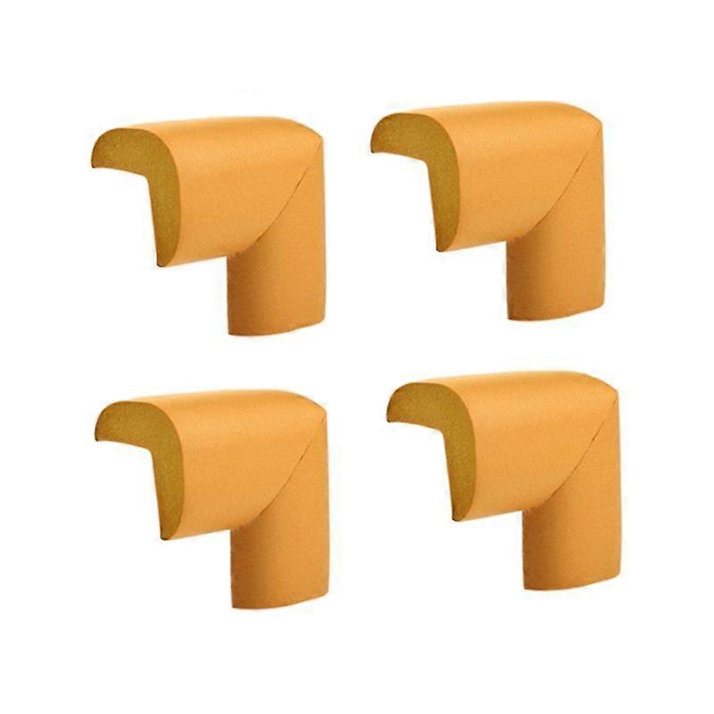 4 x CORNER CUSHIONS - DESK TABLE COVER PROTECTOR - SAFE FOR CHILD-Yellow