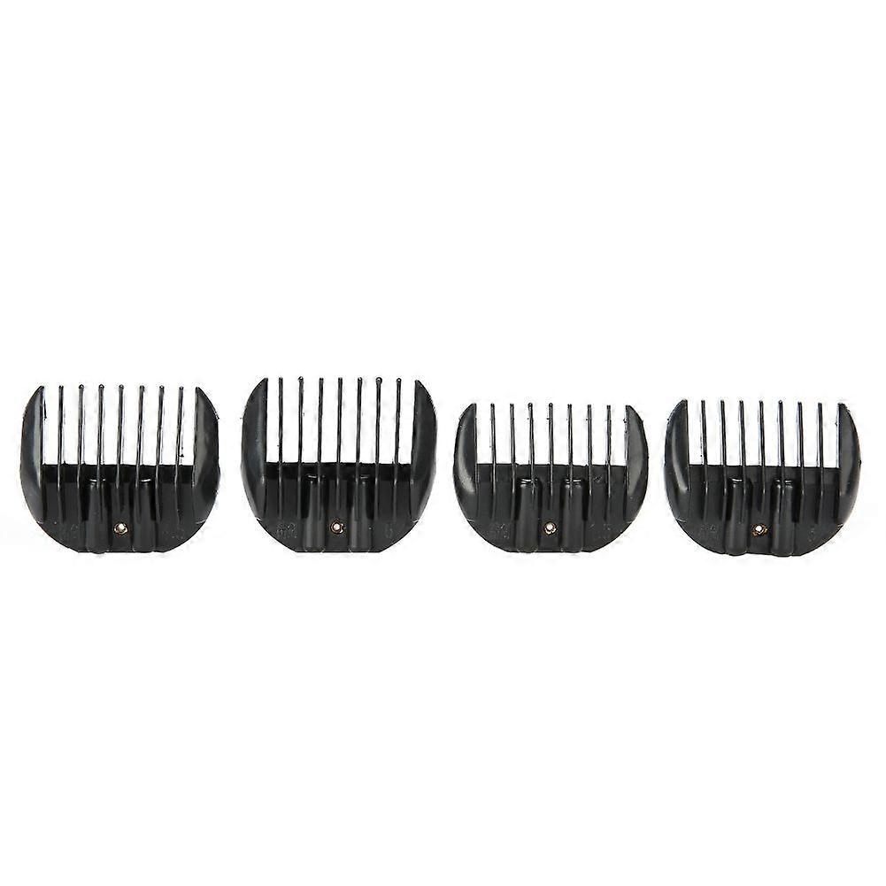 4Pcs Hair Trimmer Comb Guides Barber Styling Attachments