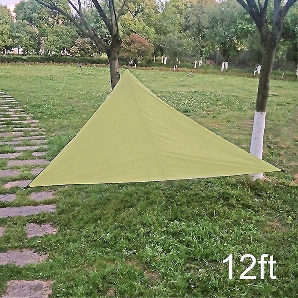 UV Protection Canopy Outdoor Shade Triangular Rainproof Sunproof Awning
