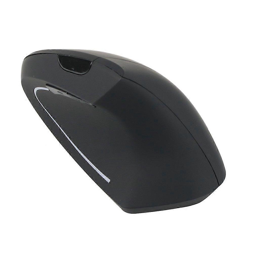 Ergonomic Vertical Wireless Mouse, Rechargeable 2.4ghz Optical Mice 800/1200/1600 Dpi 6 Buttons For Laptop, Pc, Computer, Desktop, Notebook