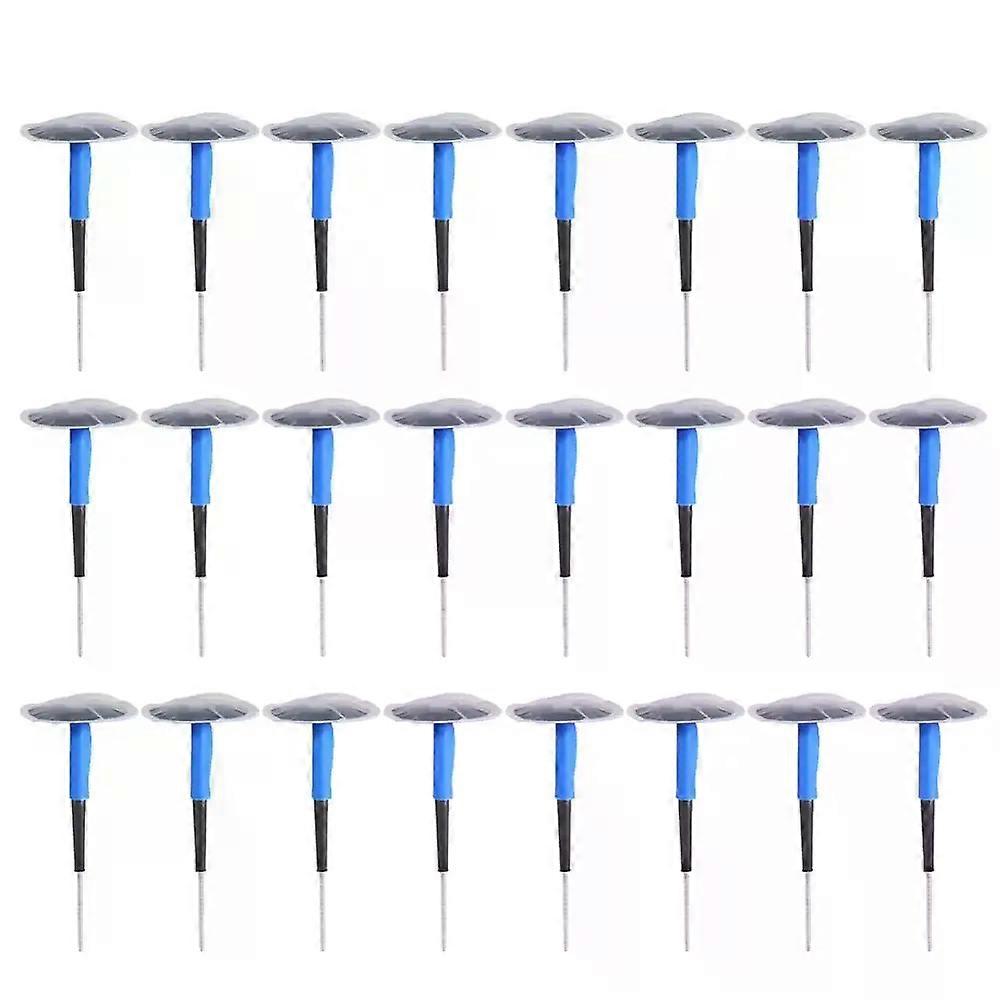 24pcs Riparazione Foratura Pneumatici Tubeless Wired Mushroom Plug Patch Kit 4mm/6mm/9mm per Auto Moto Camion strumento di riparazione auto Universale