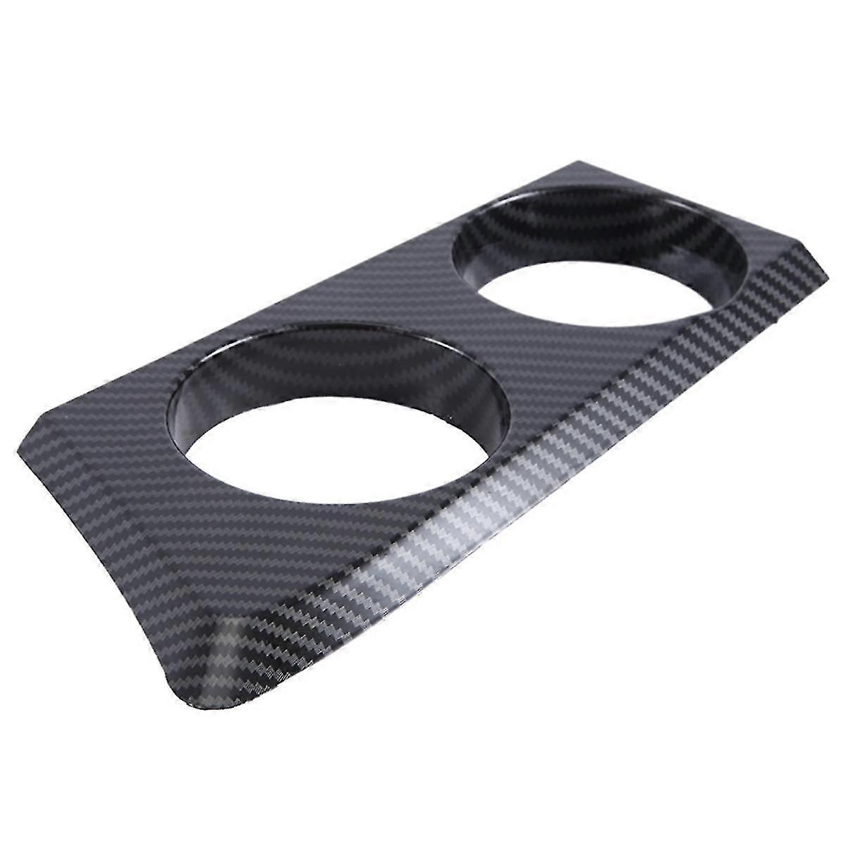 Carbon Fiber Pattern Center Console Cup Holder Compatible with 1 Series E81 E82 E87 E88 2004-2011