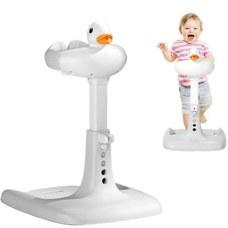 מעמד מקלחת לתינוק בגובה מתכוונן עם בסיס נגד החלקה, תמיכה עומדת למקלחת אמבטיה, עוזר אמבטיה נייד