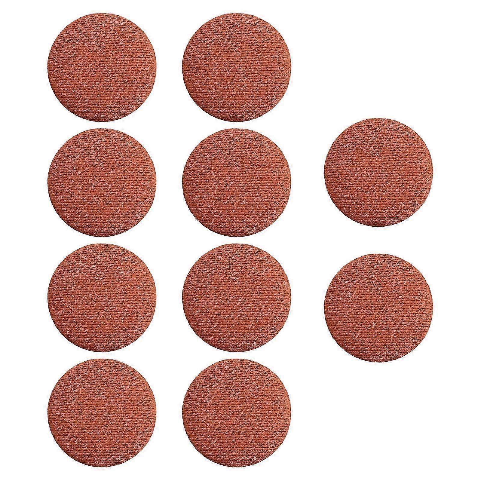 10x Fabric Cloth Covered Buttons Shank Buttons DIY 20mm Flatback Buttons Sewing Buttons for Formal Dress Shirts suits Blouses