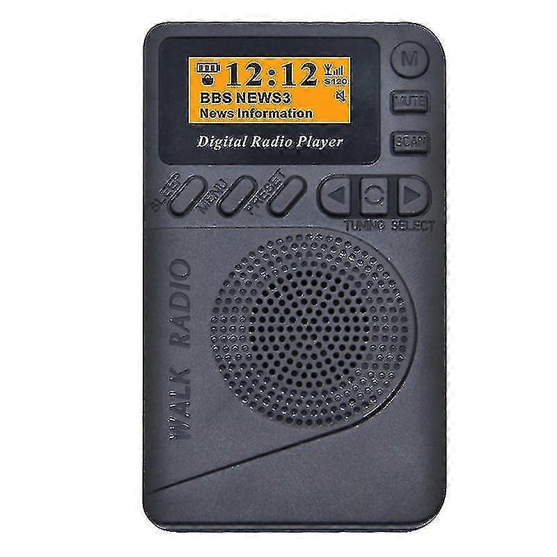 Mini-DAB/FM/MP3-Wiedergabe, Lithium-Batterie-Tieftöner, tragbares DAB-Radio, unterstützt