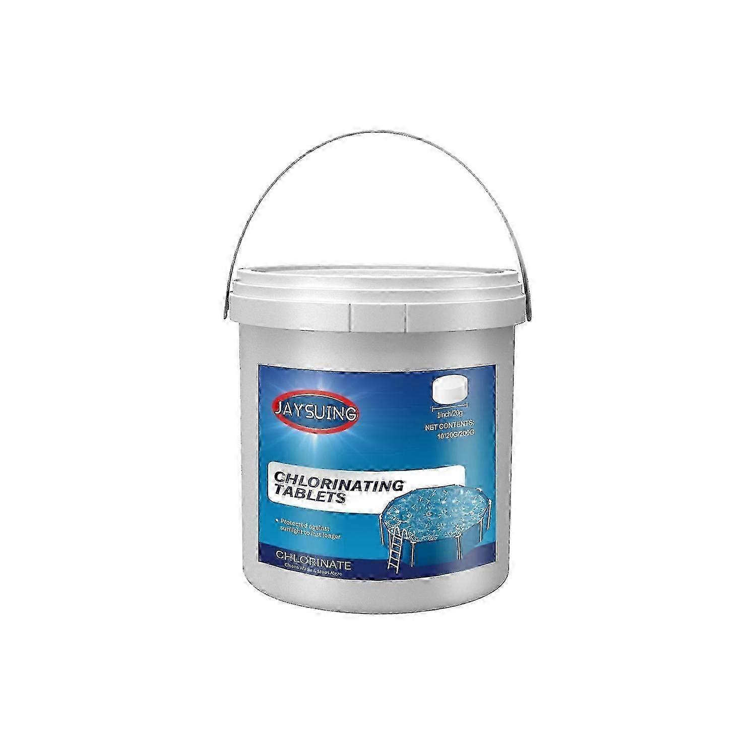 Jaysuing Chlorinating Tablets, To Improve The Pool Water Clarifying Eliminate Odor Decontamination B