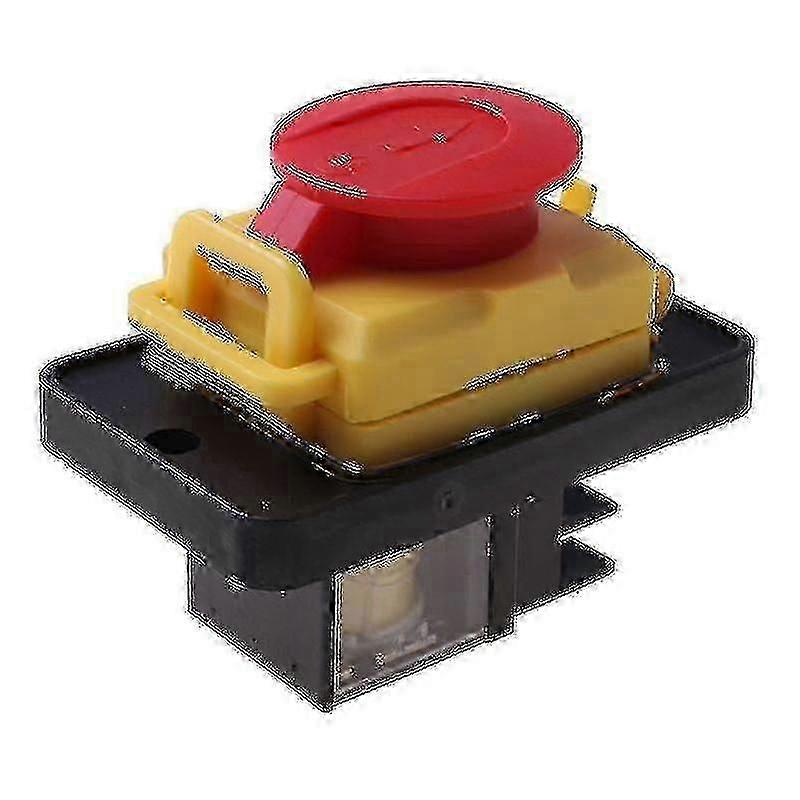 Kjd12 250v 4pin Waterproof Magnetic Start Stop No Volt Release Pushbutton Switch
