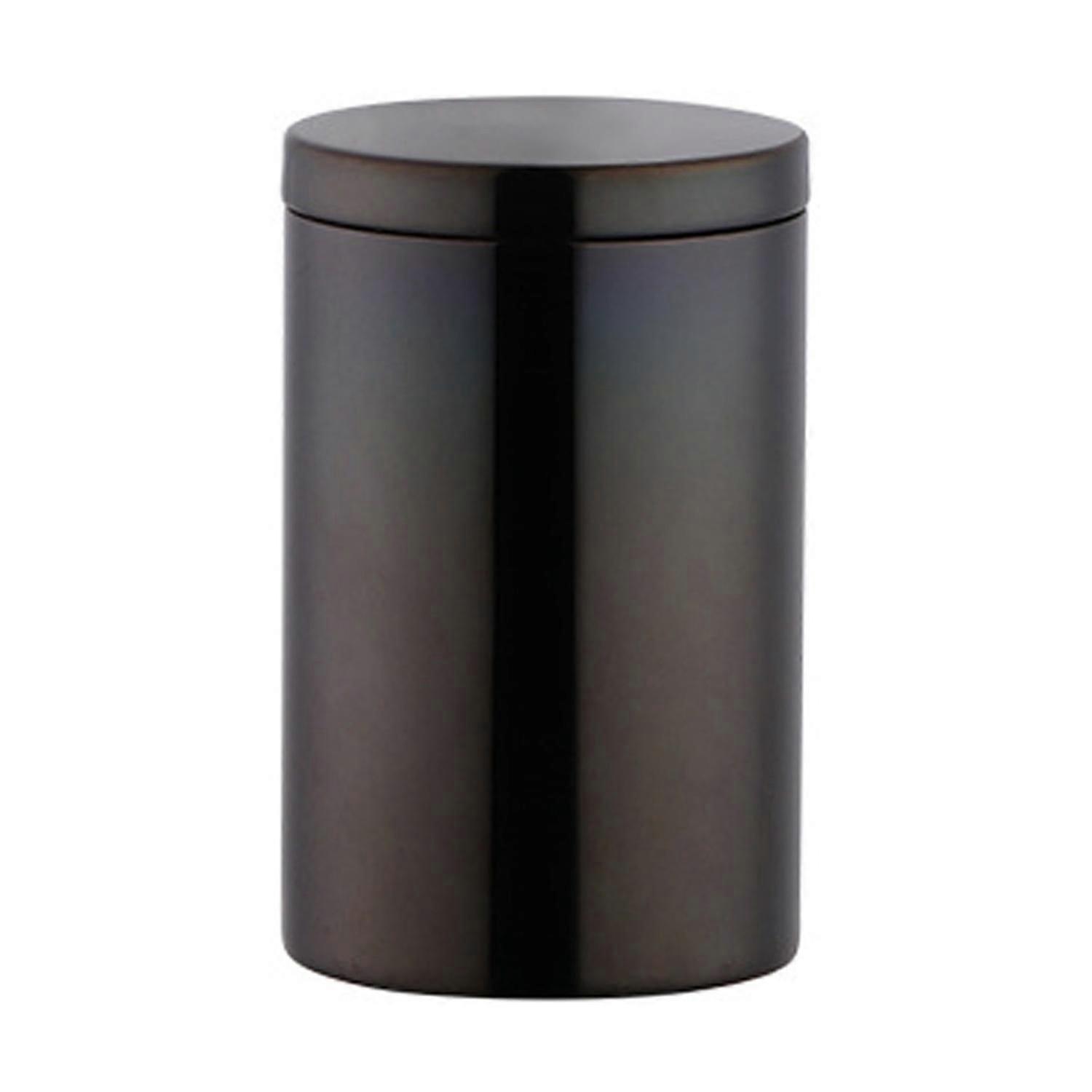 200ML oppbevaringsbeholder forseglet lokk fersk holder sylindrisk tom rustfritt stål teblader oppbevaring-god