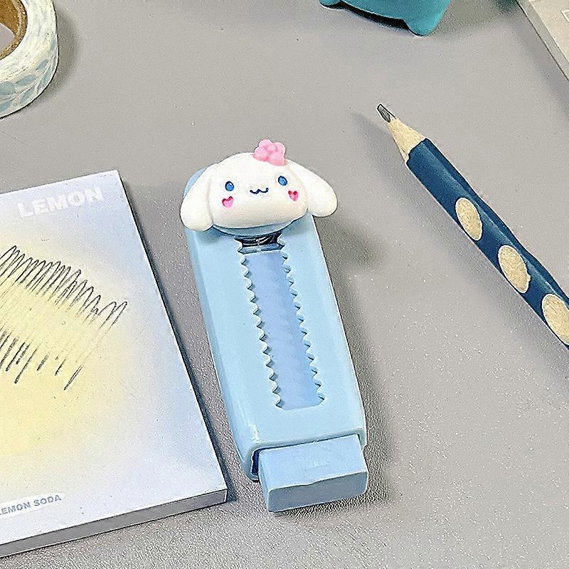 Cute Sanrio Hello Kitty Push-Pull Eraser Scalable Cartoon Eraser Sanrio Kuromi Cinnamoroll Eraser Student Reward Stationery Gift