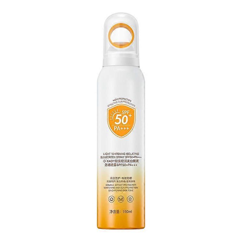 Sunscreen Spray, SPF 50, 360 Spray, Broad Spectrum UVA/UVB Protection, Lightweight, Non-Greasy, Travel Size Sunscreen Spray for Face and Body, Water a
