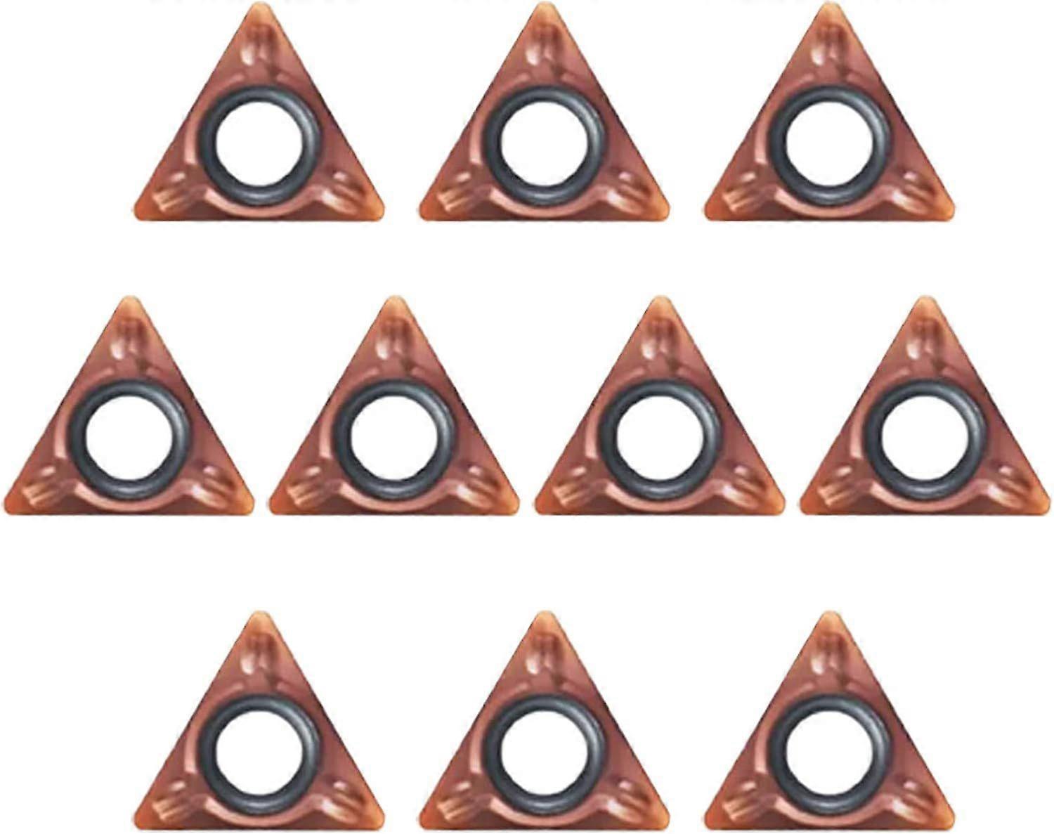 10pcs Triangular Cutter Heads for Pneumatic Chamfering Machine