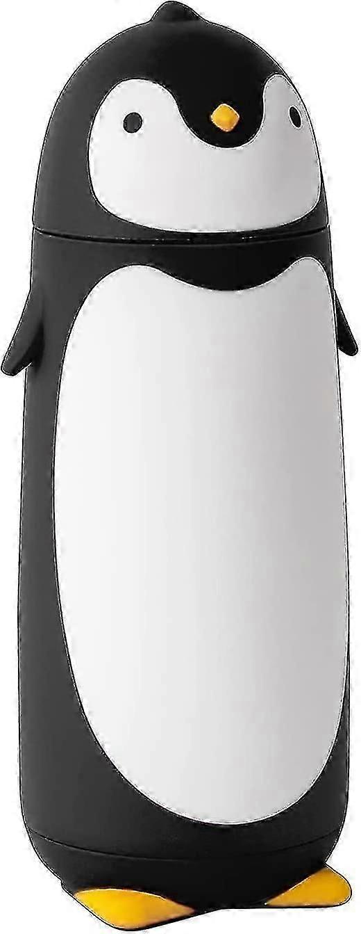 Paslanmaz Çelik Vakum Su Şişesi Penguen Şekli