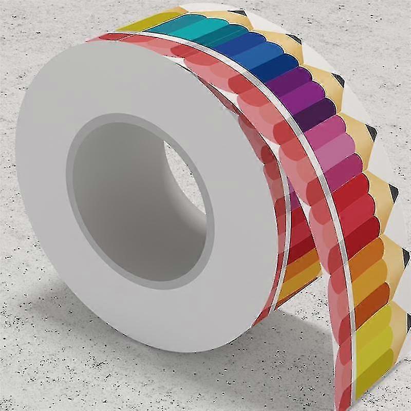 Bulletin Borders Stickers,pencils Border Trim, 65.6ft Back-to-school Decoration Borders For Black B