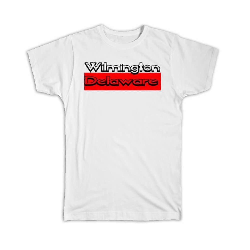 Gift T-Shirt: Wilmington Delaware Rectangle