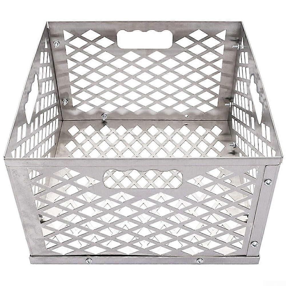 Charcoal Fire Box Basket for Oklahoma Offset Grill 12' x 7.5' Durable Fire Basket Compatible with Oklahoma Smoker Ref 9201