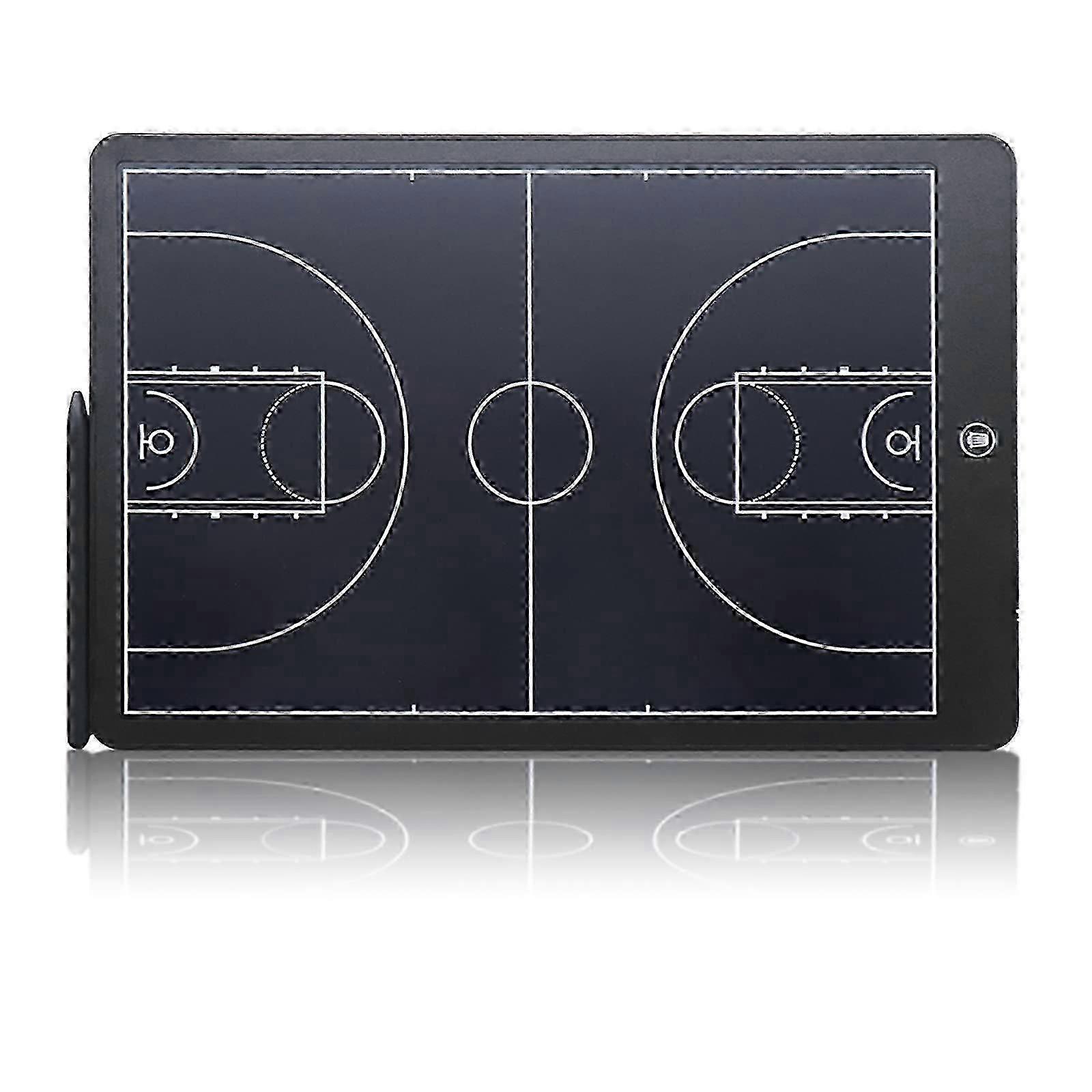 16' Lcd Screen Tactical Coaching Marker Board, Electronic Board With Stylus Pen,with Lock Function,for Coach Basketball Soccer -gsl