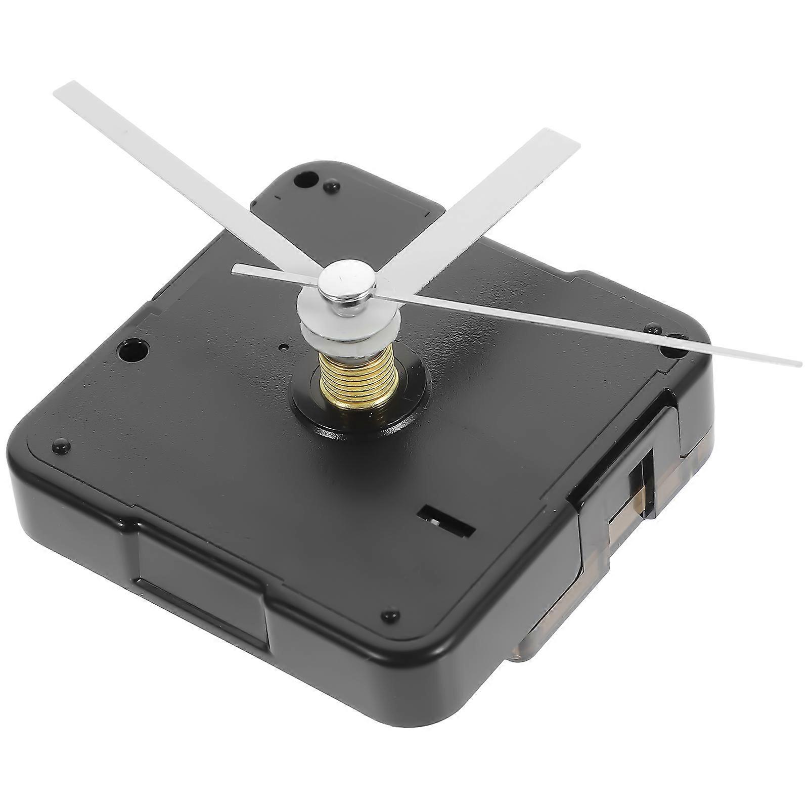Wall Clock Movement Replacement Kit with Pendulum Mechanism, Compact Silent Motor for DIY Repair, Suitable for Various Dial Thicknesses