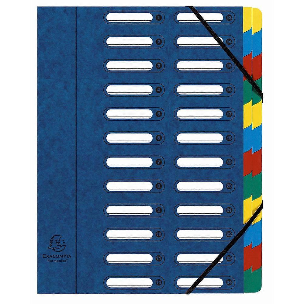 Exacompta 5324E 4x CLASIF. C/FUELLE 24 POS. SURT.