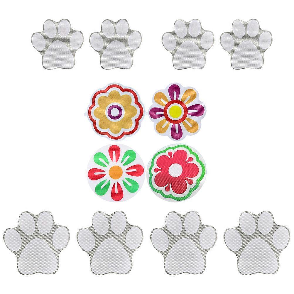 Logo Stickers Non-slip PEVA Decorative Stickers for Bathroom Floors and Mirrors Assorted