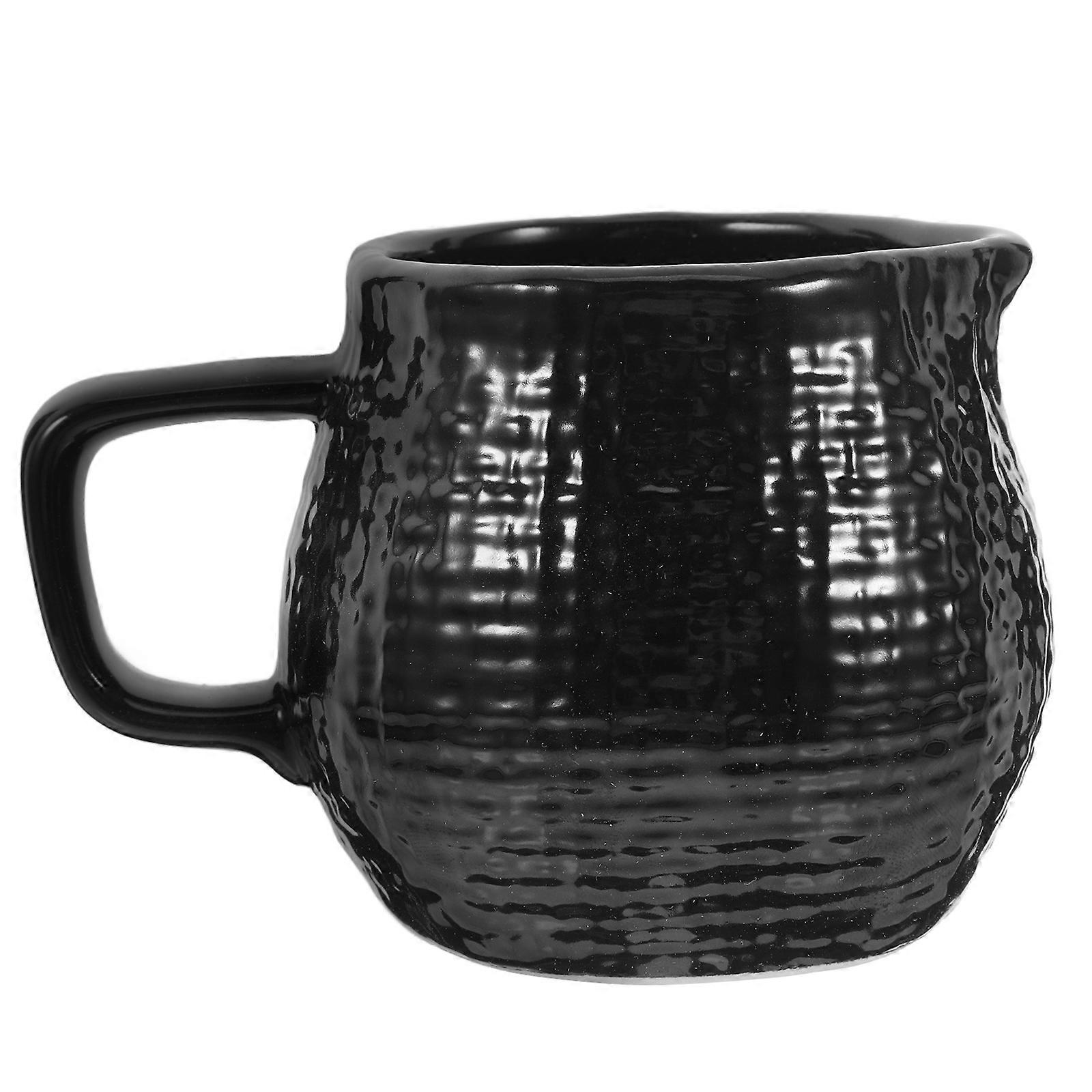 Cream Dispensing Ceramic Milk Jug With Handle 150ml Porcelain For Coffee And Tea Accessories Elegant Design 1Set